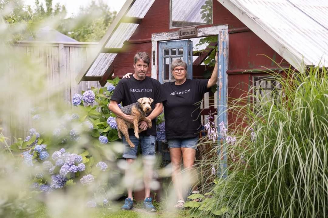 Apartamento Loftlaegenhet Pa Haestgard I Tvååker Exterior foto